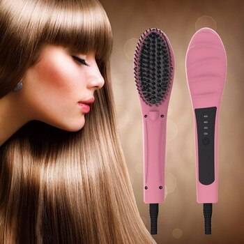 8 отличий расчески-выпрямителя fast hair straightener от аналогов | bellehair.info