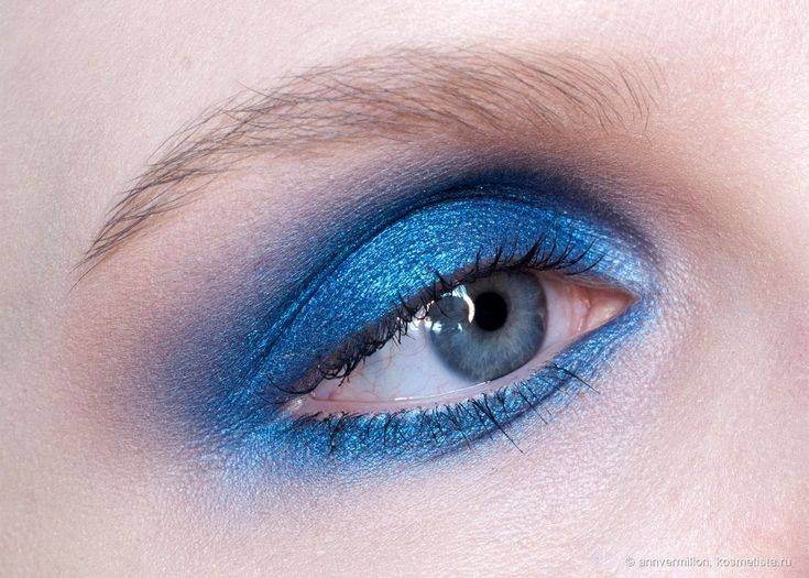 Макияж для голубых и серо-голубых глаз (58 фото)