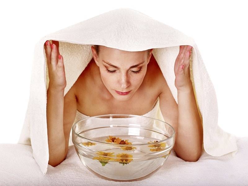 Паровая ванна для лица: как делать паровые бани для лица в домашних условиях