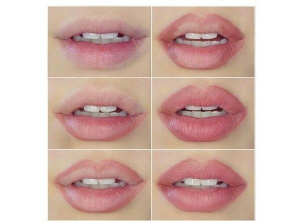 Как визуально увеличить губы с помощью макияжа