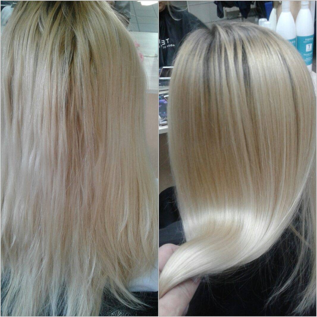 Ботокс для волос фото до и после