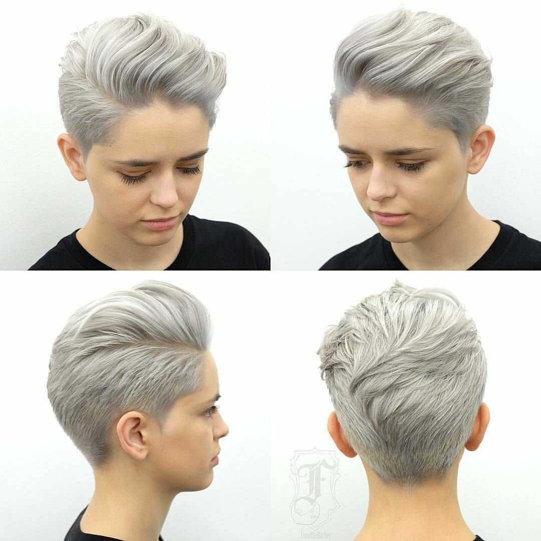 Андеркат - женская стрижка: прическа undercut на короткие и длинные волосы у девушек