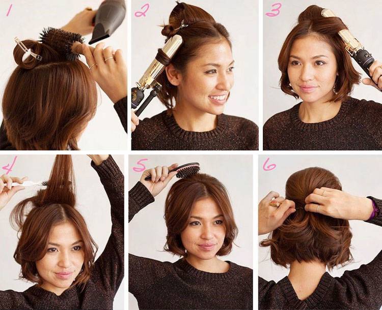 Укладка волос своими руками — самые разные техники и стильные идеи для укладки в обзоре! +115 фото