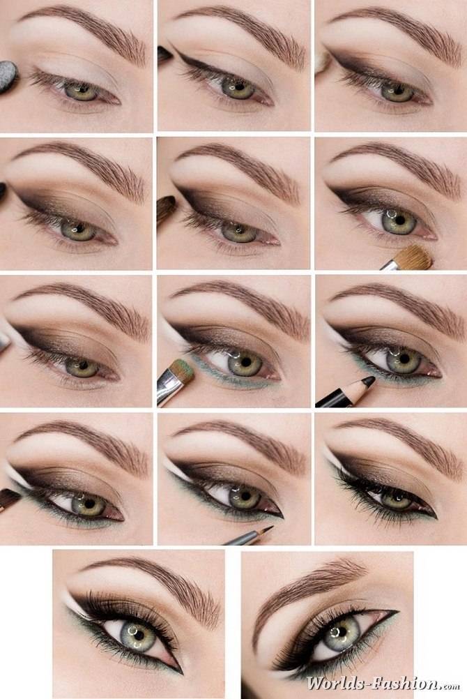 Тени к зеленым глазам. 10 основных правил макияжа для зеленых глаз