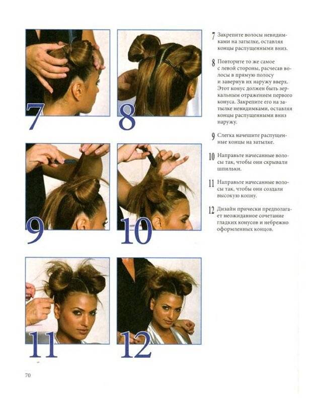 Прическа узел- учимся красиво «завязывать» волосы