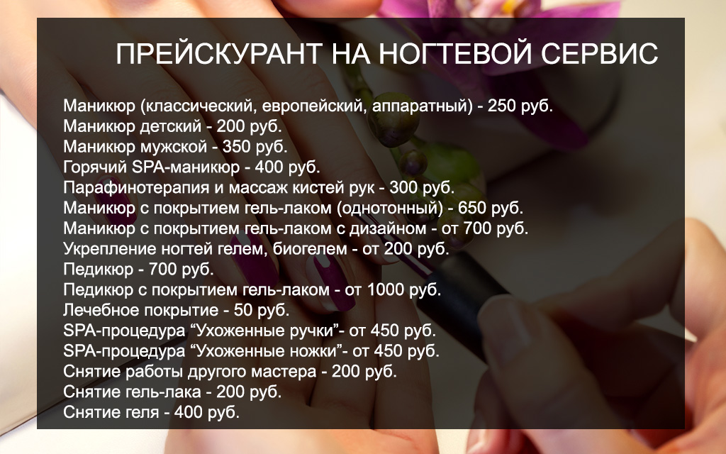 Гост на услуги в сфере ногтевого сервиса « новости