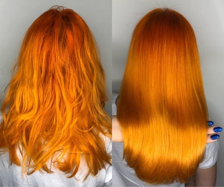 Цветное ламинирование волос или ламинирование с окрашиванием: фото до и после, отзывы