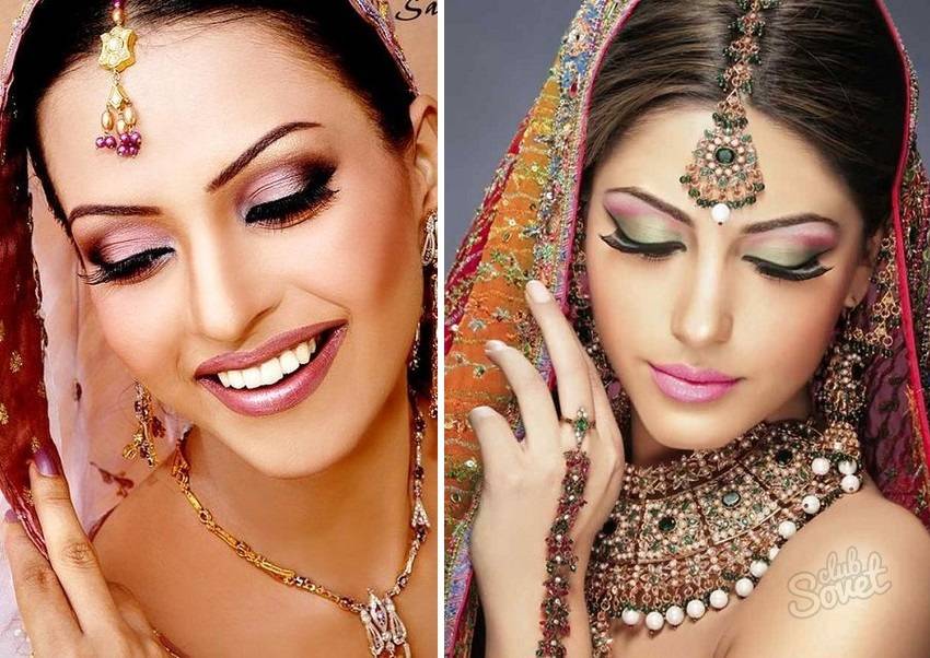Стильный арабский макияж — способы нанесения