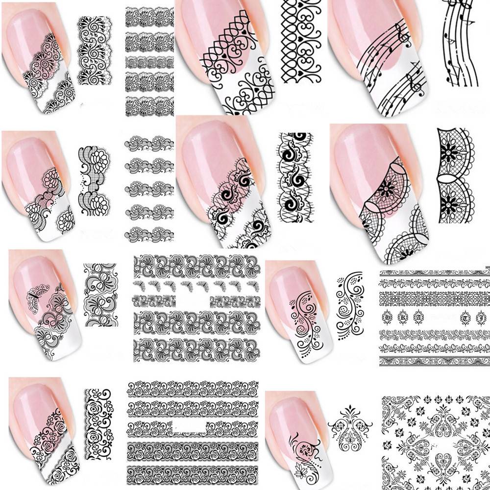 Виды дизайна ногтей, 25 декоров, нейл-арт в маникюре | маникюриста
