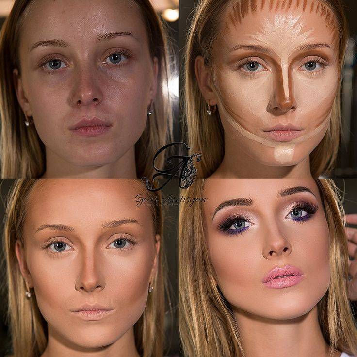 Как сделать правильно макияж для худого лица?