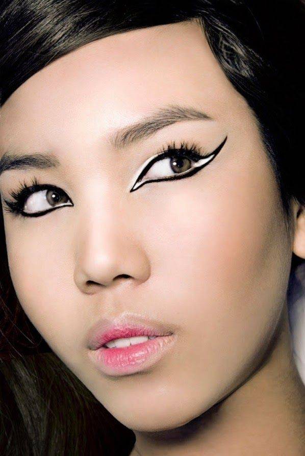 Азиатский макияж: как сделать для азиатских и европейских век, пошаговое руководство с фото