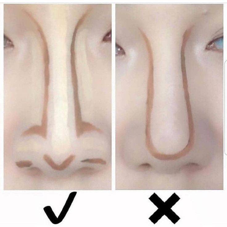 Как уменьшить нос в домашних условиях? визуально с помощью макияжа без операции