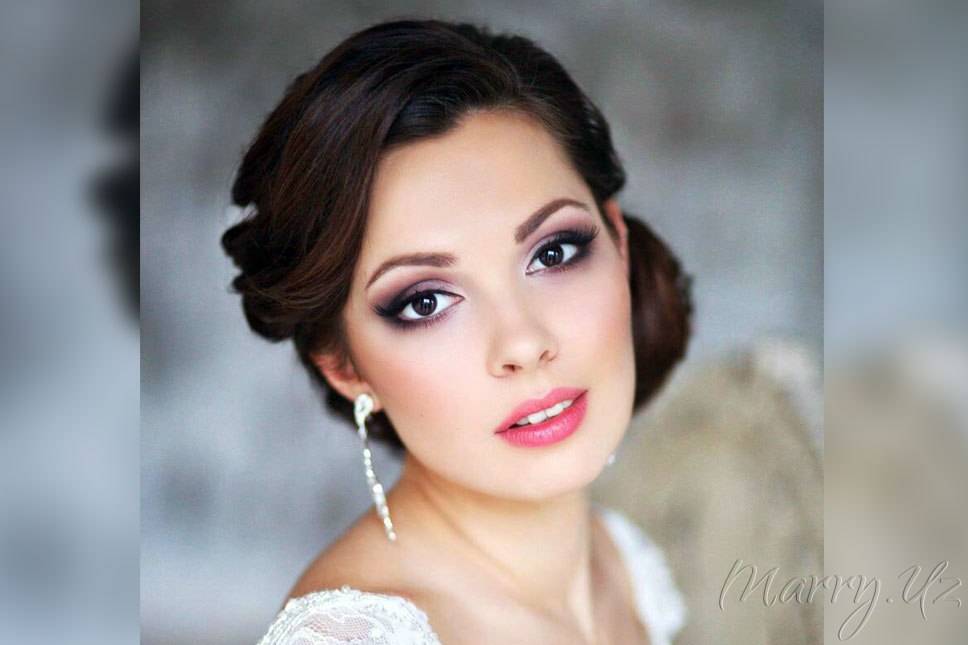 Свадебный макияж для серых глаз: пошаговые фото о и видео-инструкция мейкапа для невесты