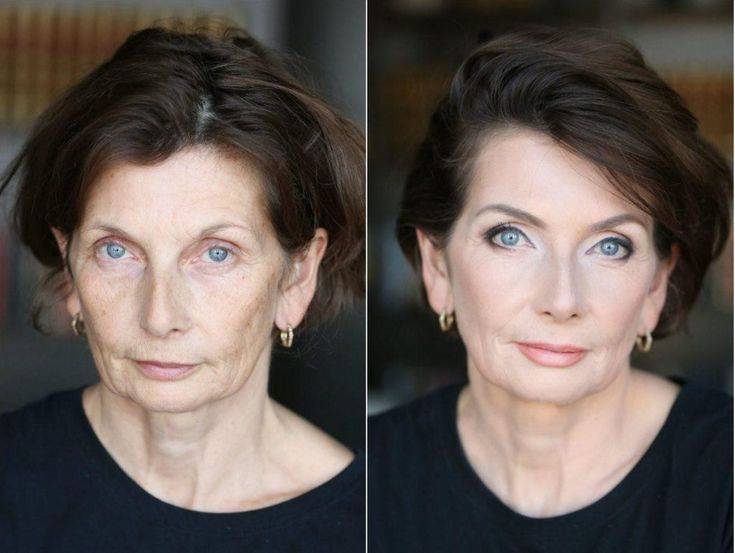 Как сделать макияж для женщины 55 лет пошагово