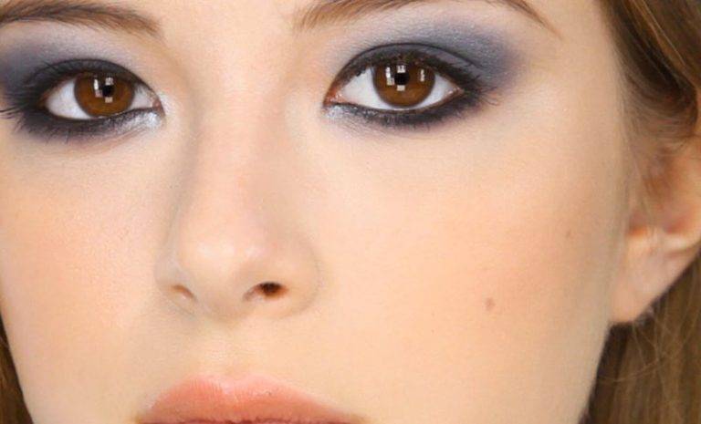 50 идей, как сделать смоки айс для карих глаз — пошаговое фото макияжа
