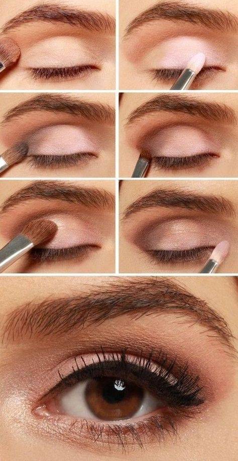 Вечерний макияж для карих глаз: лучшие идеи с пошаговой инструкцией с фото