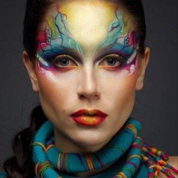 Фантазийный макияж, осваиваем необычный художественный make up | | prod make up