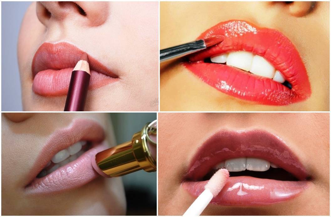 Как правильно и красиво красить губы помадой