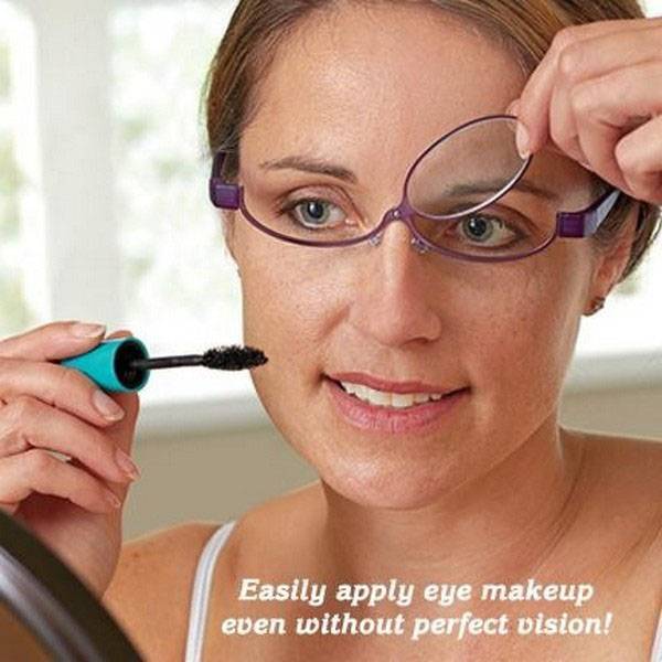 Макияж для тех, кто носит очки: секреты макияжа. как накрасить глаза при очках близорукость: полезные советы