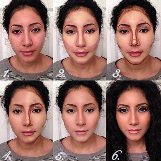 По вашему хотению: как сделать лицо худым с помощью макияжа?