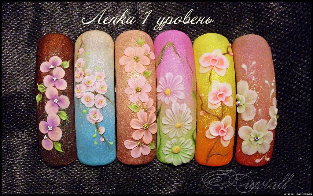 Как сделать лепку на ногтях? - modnail.ru - красивый маникюр