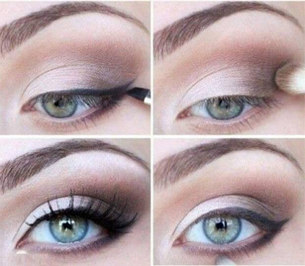 Как правильно сделать макияж для серо-голубых глаз - пошаговые фото и видео