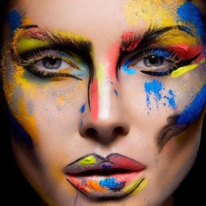 ᐉ современный make-up: особенности фантазийного макияжа. фантазийный макияж как способ самовыражения ➡ klass511.ru