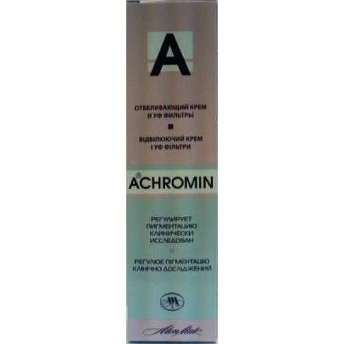 Особенности применения отбеливающего крема ахромин