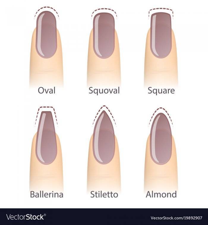 Форма ногтей: фото, как сделать правильную, красивую и модную форму