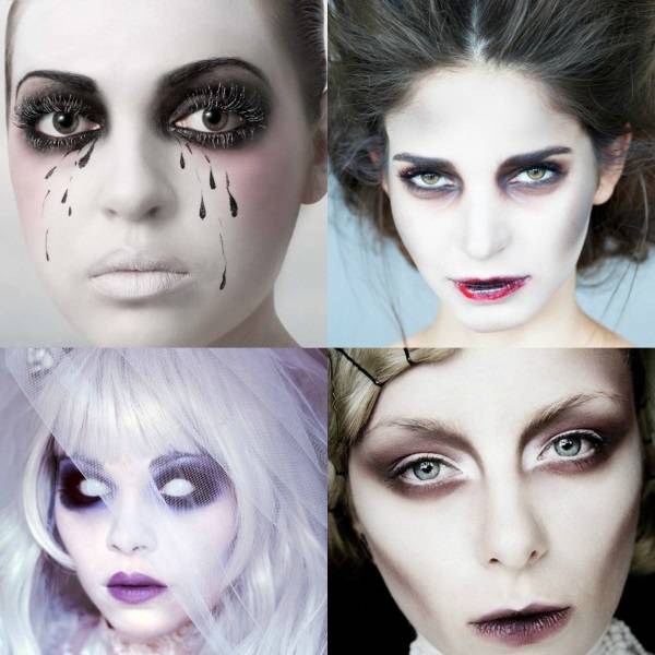 Какой макияж сделать на хэллоуин, топ-20 популярных образов