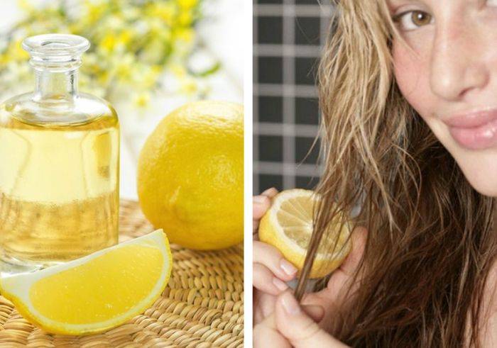 Лимон для волос - осветление волос лимоном - маски из масла и сока лимона