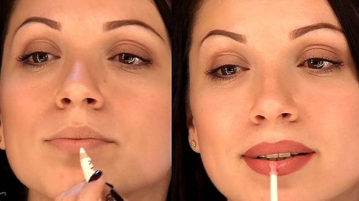 Макияж губ. как сделать правильно и красиво? примеры с фото