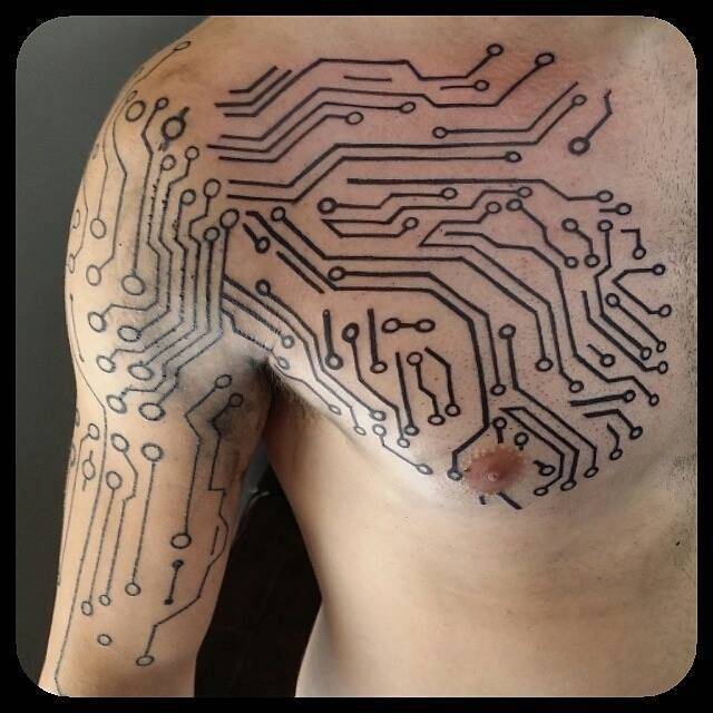 Тату в стиле киберпанк эскизы. тату биомеханика — татуировки в стиле биомеханика. видео: татуировщик о стиле кибер-панк