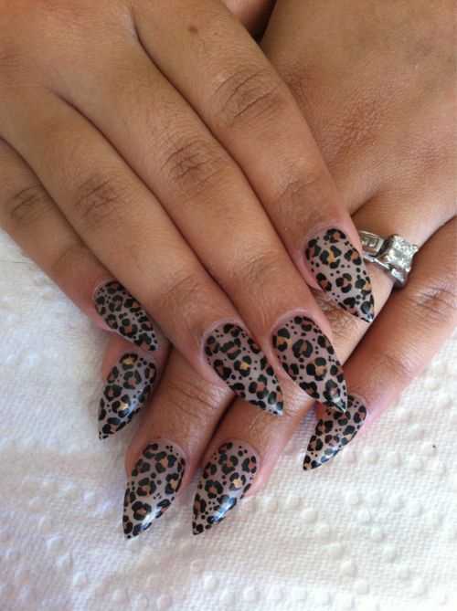 Модный маникюр с леопардовым принтом. 85 фото идей на короткие и длинные ногти | volosomanjaki.com