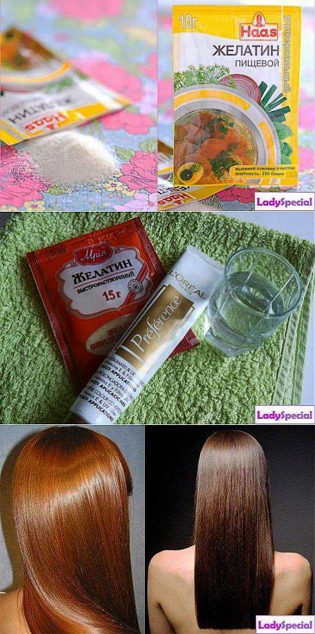 Ламинирование волос в домашних условиях: способы и рецепты
