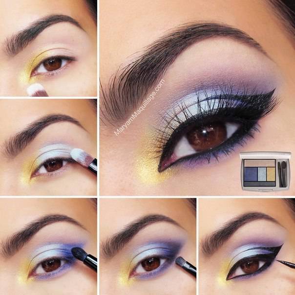 Как правильно сделать вечерний макияж для карих глаз – рекомендации с пошаговыми фото — life-sup.ru