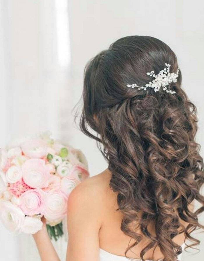 Свадебные причёски на длинные волосы: 100 фото красивых идей