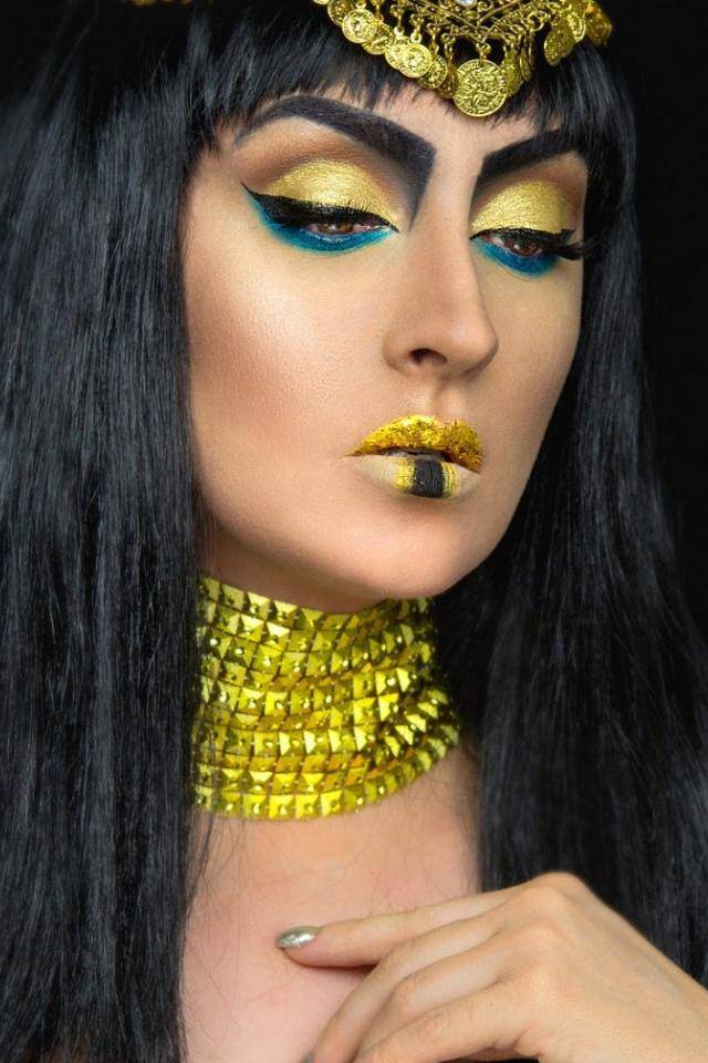 Египетский макияж клеопатры - фото, видео-урок. макияж египетской царицы: фотоинструкция макияж как у клеопатры