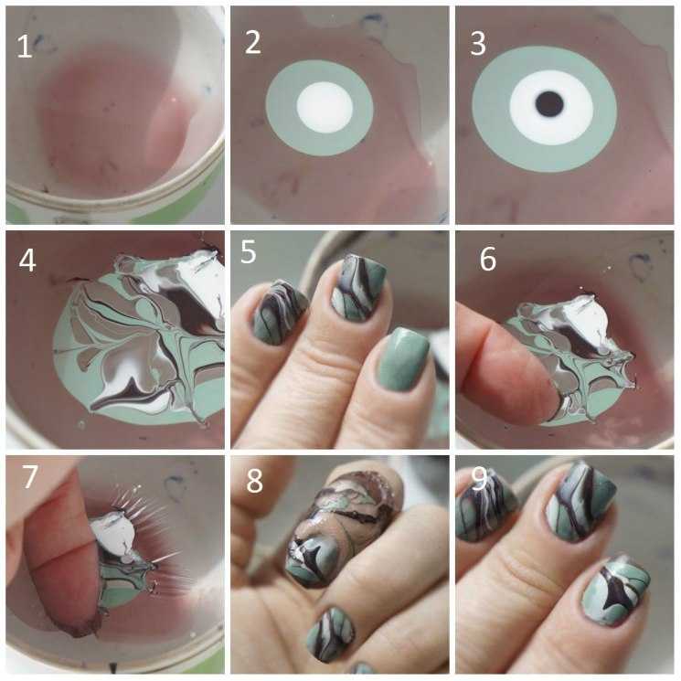 Стемпинг для ногтей — дизайн стемпинг гель лаком