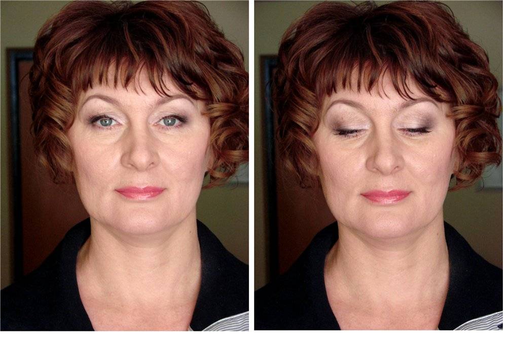 Правильный макияж для женщин после 55 – как выглядеть моложе с помощью косметики