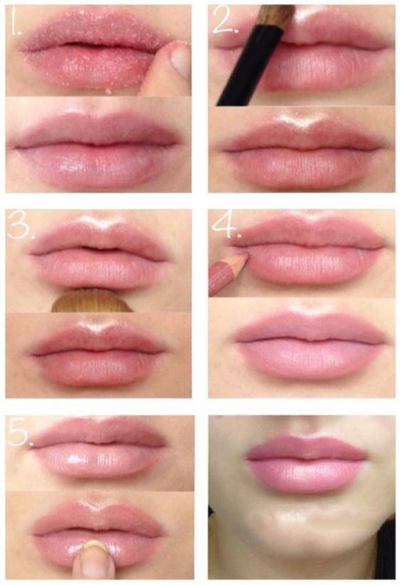 Как увеличить губы с помощью макияжа: популярные техники и косметические средства