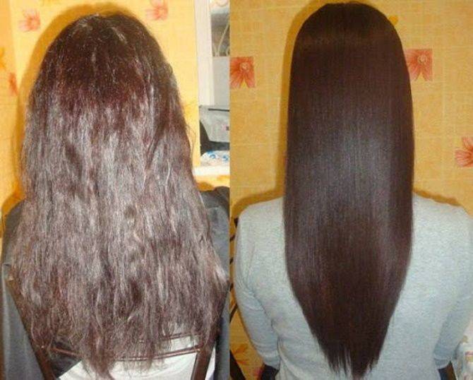 Ламинирование волос в домашних условиях желатином, фото до и после