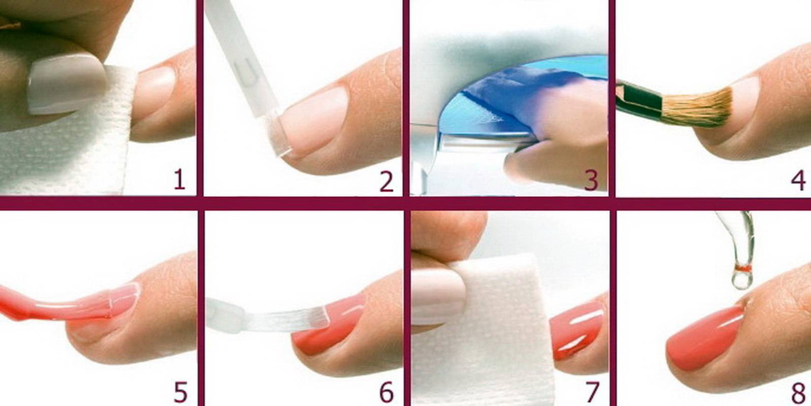 Укрепление ногтей гелем: чем можно укрепить и как под гель-лак, акриловым, биогелем, базой, пошагово в домашних условиях и салоне