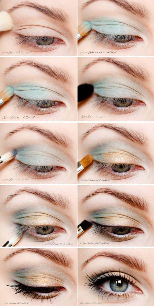 Макияж для зеленых глаз: пошаговые инструкции (60 фото) | krasota.ru