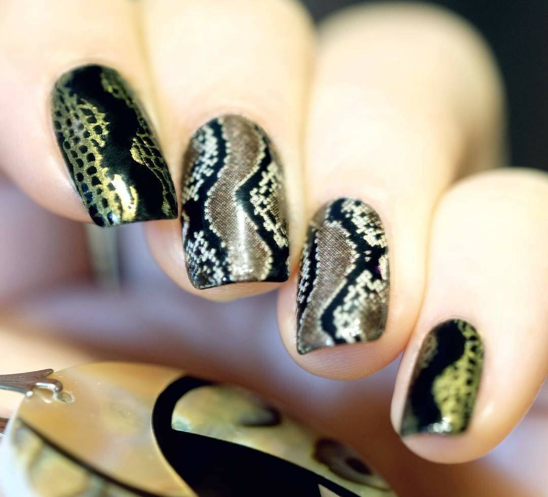 Как сделать змеиный дизайн ногтей: модные технологии! | красивые ногти - дополнение твоего образа