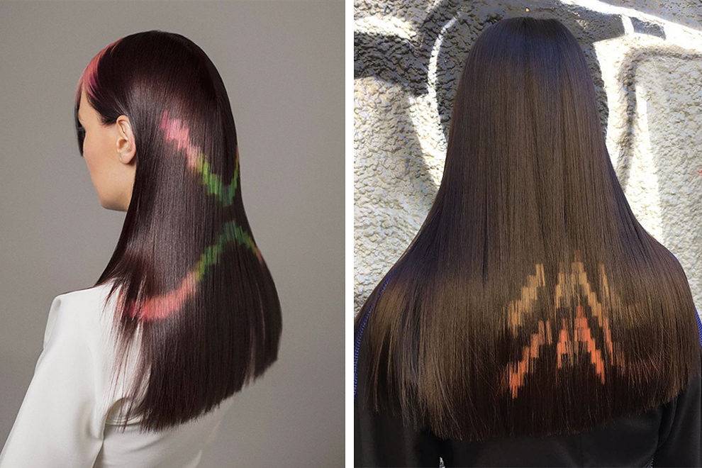 Уроки красоты с евгенией ленц: «пиксельное» окрашивание волос
