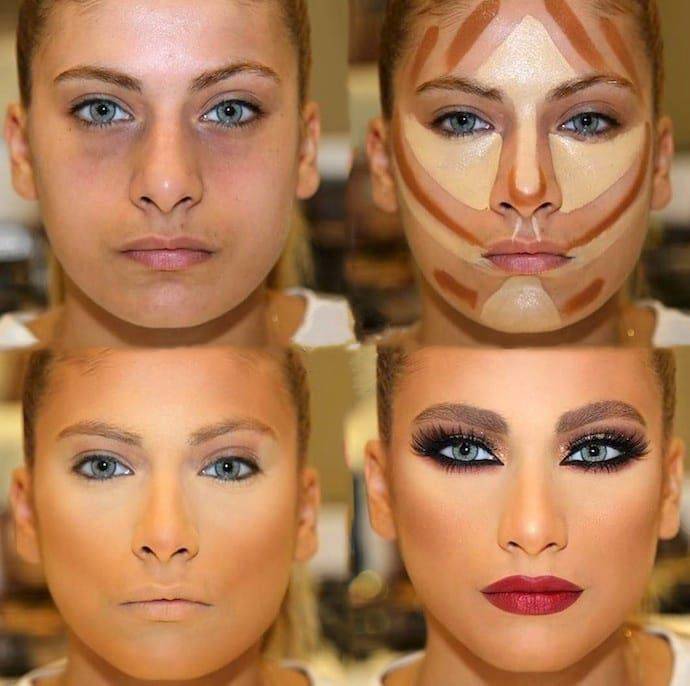 Скульптуринг лица — макияж