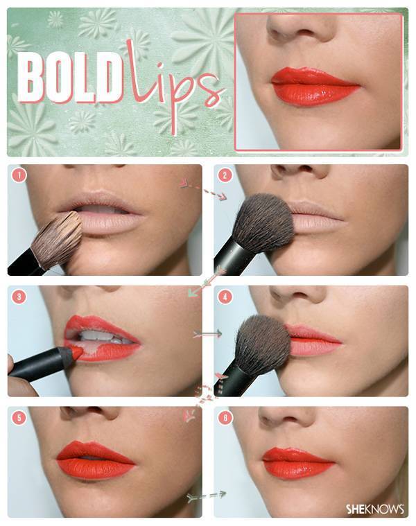 Топ 8 методов сделать губы красными без помады