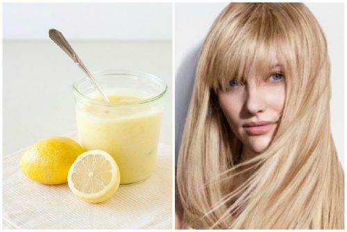 Метод осветления волос лимоном