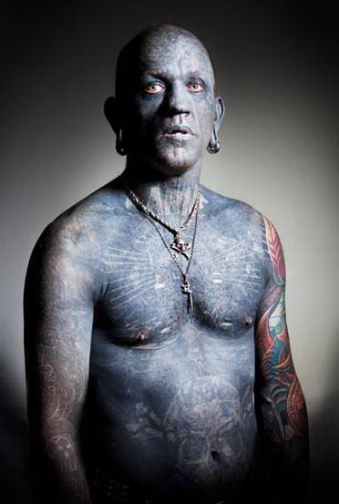 Самый татуированный человек в мире: топ людей с татуировками